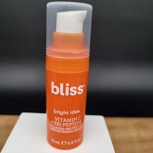 Bliss Bright Idea Brightening Serum with Vitamin C & Tri-peptides, 15ml, New